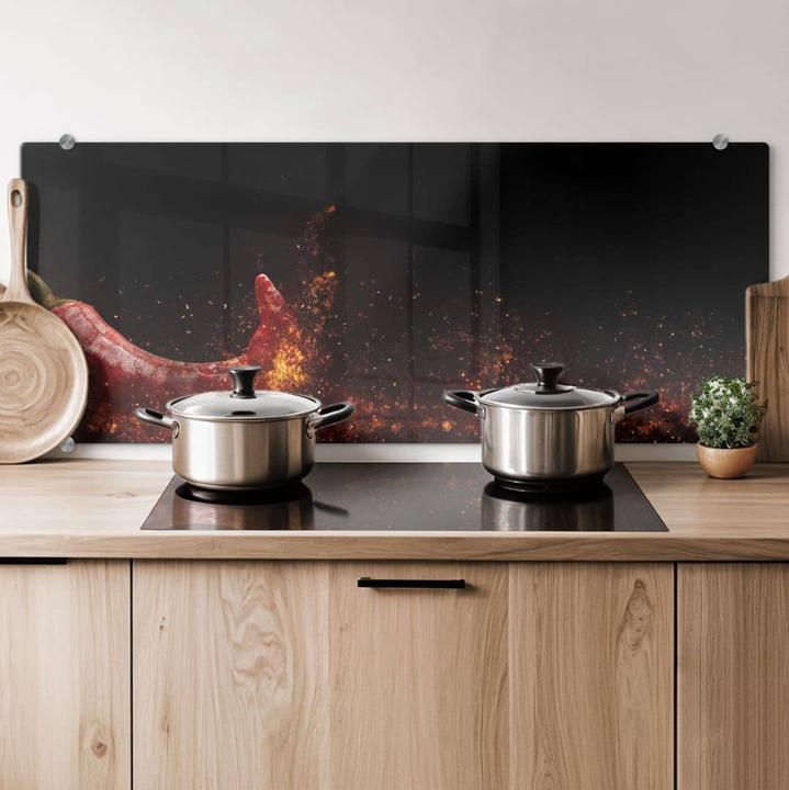 Produktbild Trenddeko Chili on Fire - Panorama (30 x 80 cm)