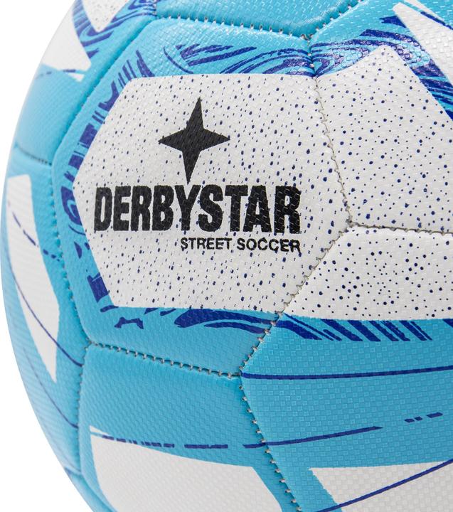 Actual product image Derbystar Street Soccer football size 5 white/blue
