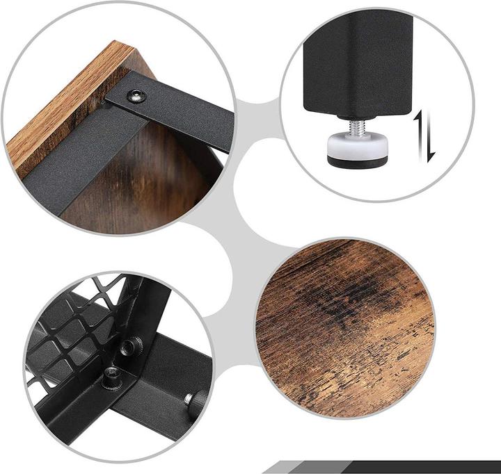 Actual product image Songmics coffee table (75 x 75 x 45 cm)