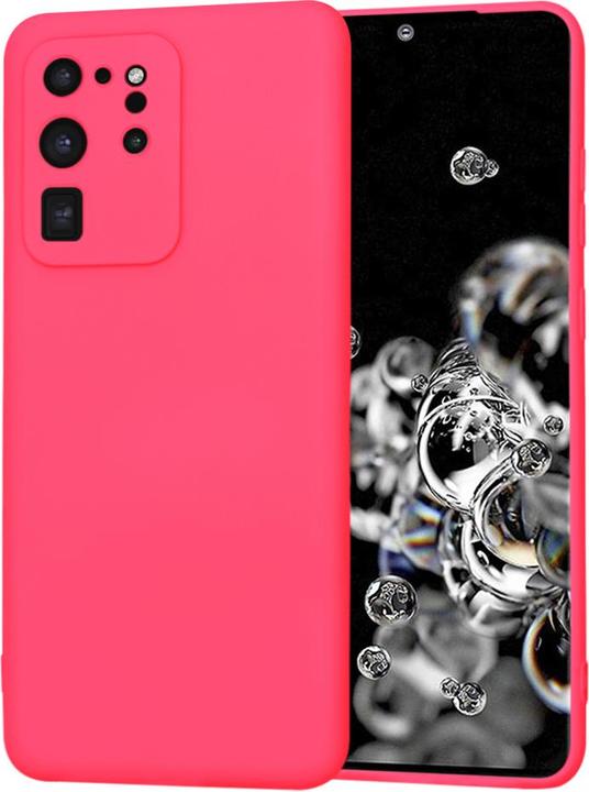 Actual product image Techsuit - SoftFlex - Samsung Galaxy S20 Ultra 4G / S20 Ultra 5G - Hot Pink (Samsung Galaxy S20 Ultra 5G, Samsung Galaxy S20 Ultra)