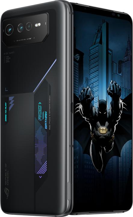 Immagine prodotto ASUS ROG Phone 6 Batman Edition (256 GB, Nero, 6.78", Doppia SIM, 50 Mpx, 5G)