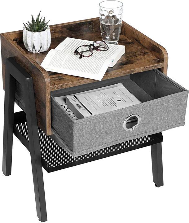 Produktbild Vasagle Industrial Side Table (35 x 46 x 53 cm)