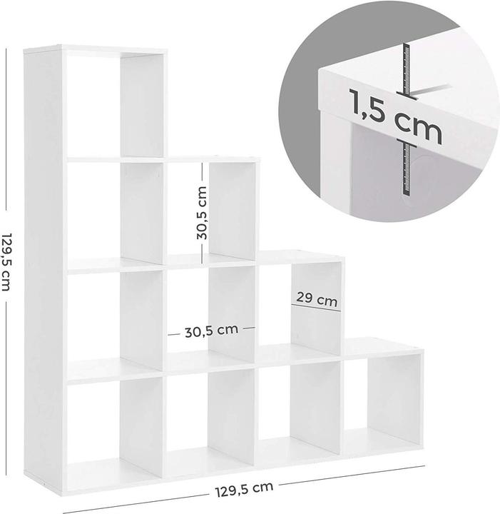 Produktbild Vasagle Stairway (129.5 x 29 x 129.5 cm)