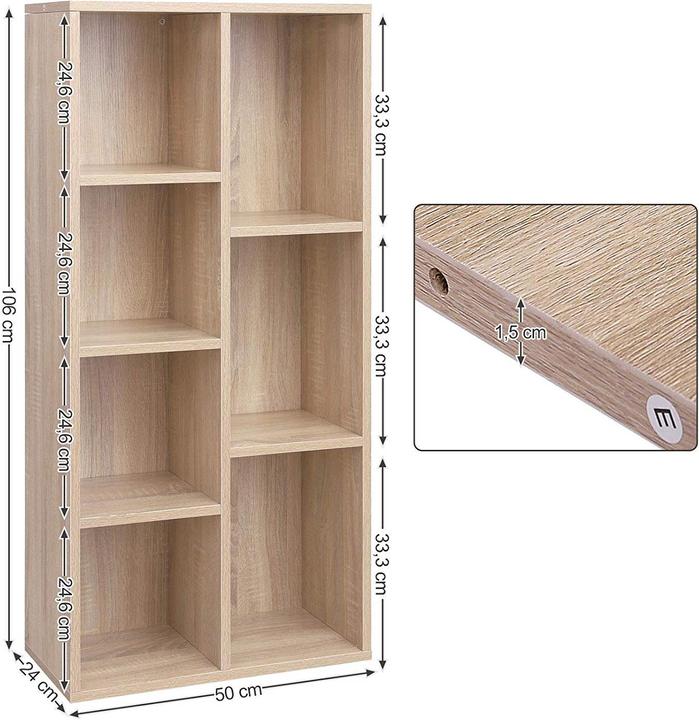 Produktbild Vasagle Linda (24 x 50 x 106 cm)