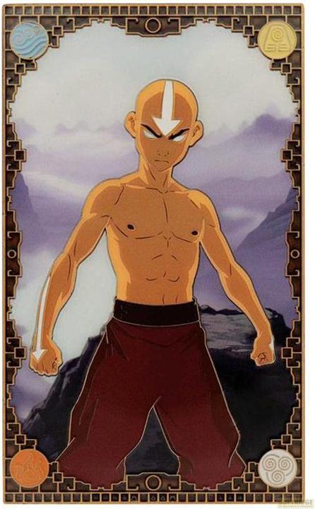 Fanattik Avatar Le Seigneur des éléments Lingot de métal Aang Édition limitée