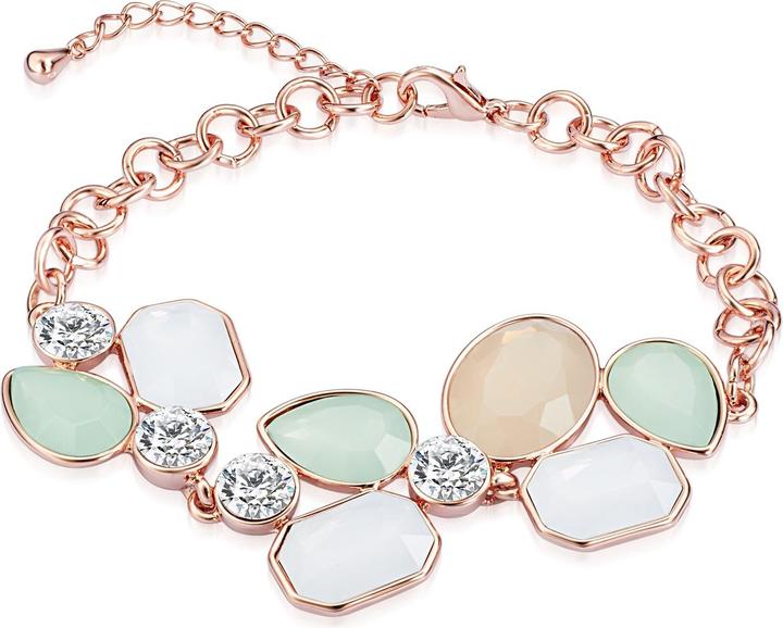 Immagine prodotto Lulu & Jane Bracciale con cristalli Swarovski® - 33186 (19 cm, Lega metallica)