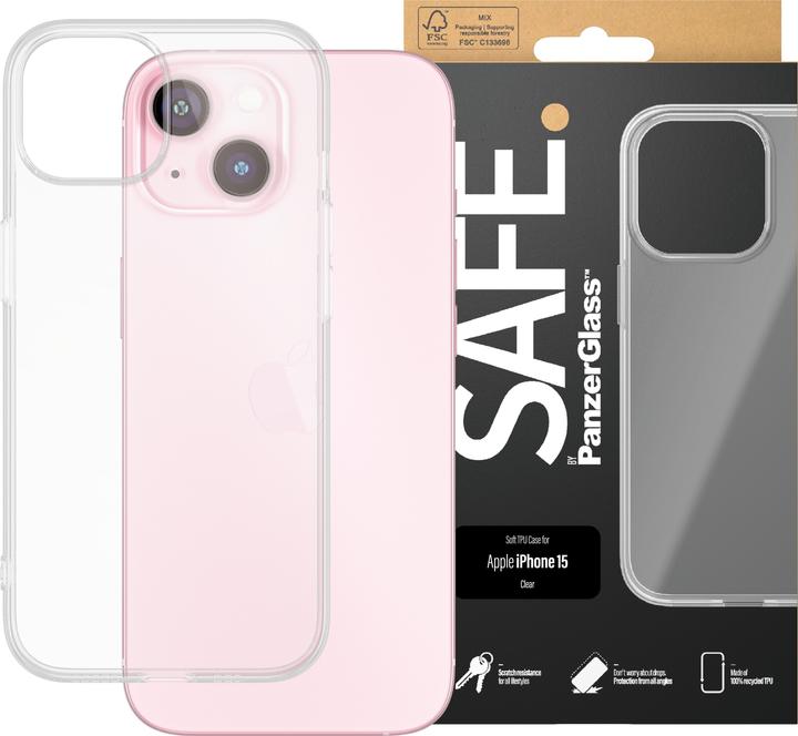 Produktbild PanzerGlass SAFE. TPU Case iPhone 2023 6.1 (Apple iPhone 15)