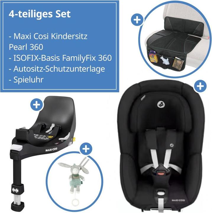 Image du produit Maxi-Cosi Reboarder Reboarder-Kindersitz Pearl 360 drehbar ab (Reboarder, Norme ECE R129/i-Size)