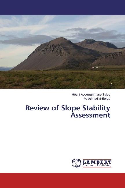 Produktbild Review of Slope Stability Assessment (Hosni Abderrahmane Taleb, Abdelmadjid Berga, 2017)
