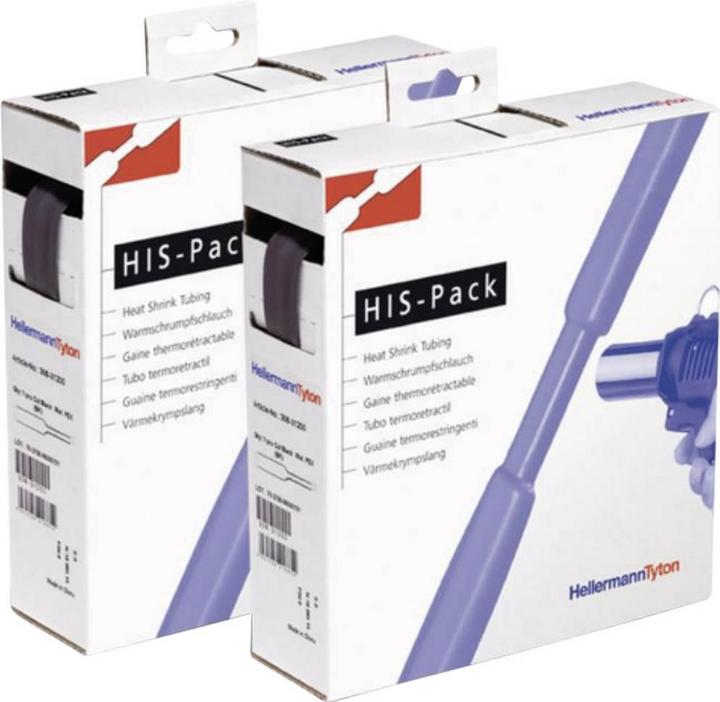 HellermannTyton Heat shrink tubing without adhesive T (5 x)