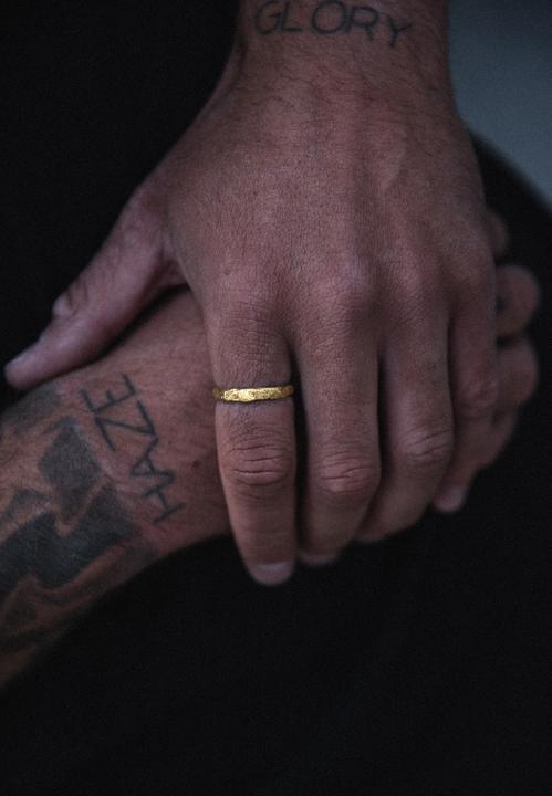 Produktbild Haze & Glory Ring Bandring - Sun Chaser 925 Silber (68, 925 Silber)