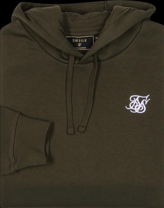Actual product image Siksilk Hoodie Khaki Essential Overhead Hoodie (S)