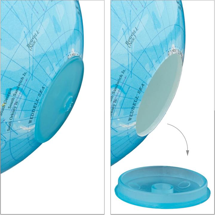 Actual product image Relaxdays Money Box Globe (14 x 16.5 x 14 cm)