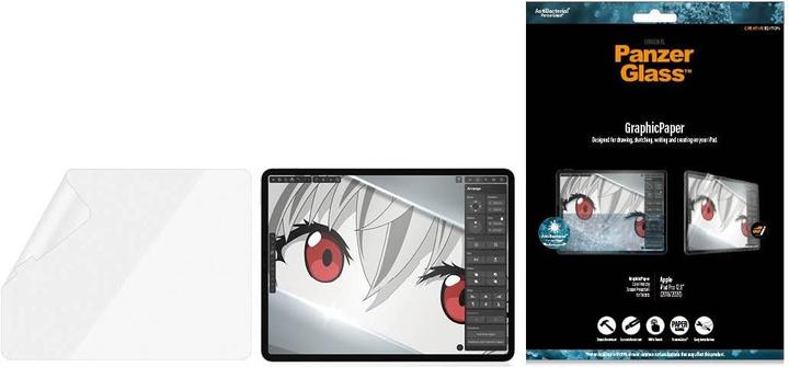 Produktbild PanzerGlass Graphic Paper (1 Stück, iPad Pro 12.9 2020 (4. Gen), iPad Pro 12.9 2021 (5. Gen), iPad Pro 12.9 2018 (3. Gen))