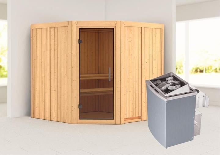 Actual product image Karibu Jarin without roof rim (9 KW internal control)