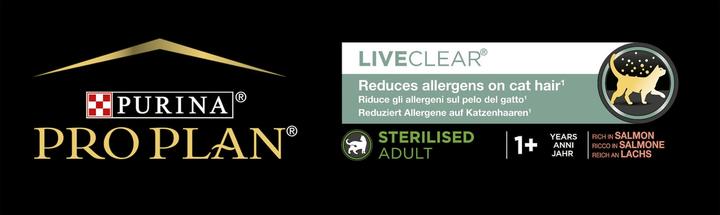 Produktbild Pro Plan Liveclear Sterilised (Adult, 1 Stk., 1400 g)