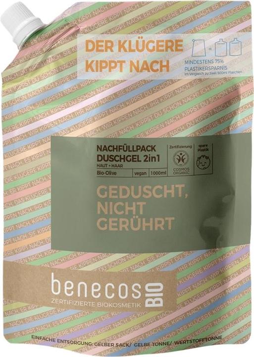 Immagine prodotto Benecos NF Gel doccia 2in1 Oliva (1000 ml)