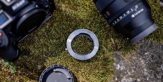 Actual product image Techartpro TZE-02 Sony E to Nikon Z