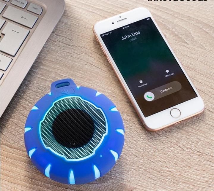 Actual product image TOP Speaker with LED (Electrical connection)