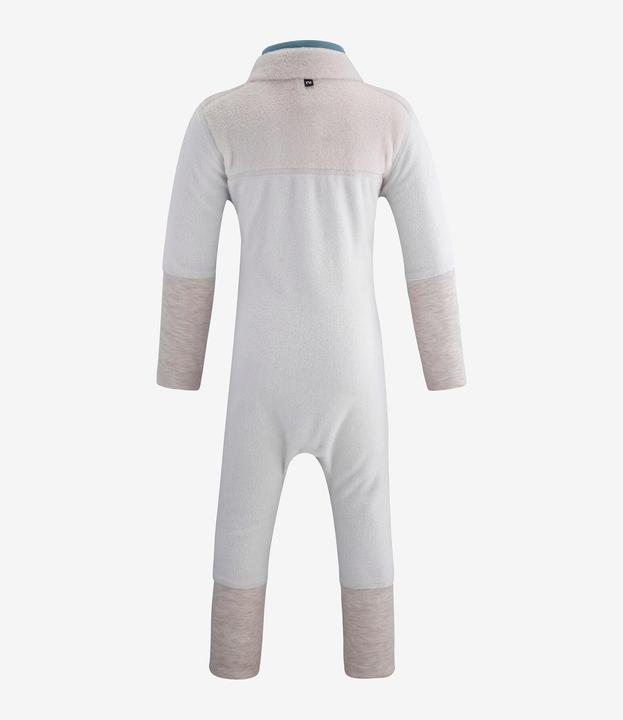 Actual product image Wedze Snowsuit ski suit baby fleece - Midwarm 500 grey (2)