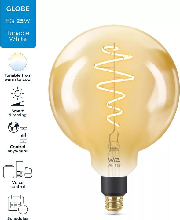 Image du produit WiZ Vintage (E27, 6.50 W, 390 lm, 1 x, E)