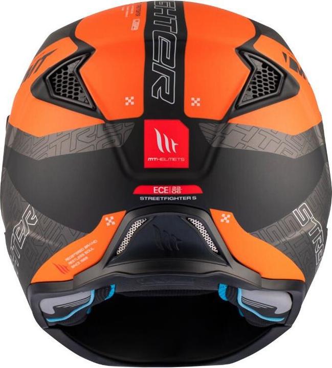Actual product image MT Helmets single-shield convertible motocross helmet with removable chin strap streetfighter sv totem b4 (ece (54 cm, XS)