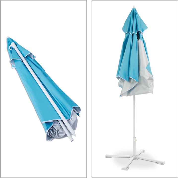 Produktbild Relaxdays Strandmuschel Schirm (1.80 m)