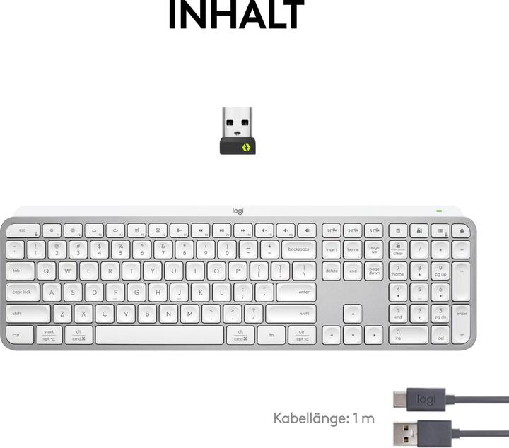 Actual product image Logitech MX Keys S (CH, Wireless)