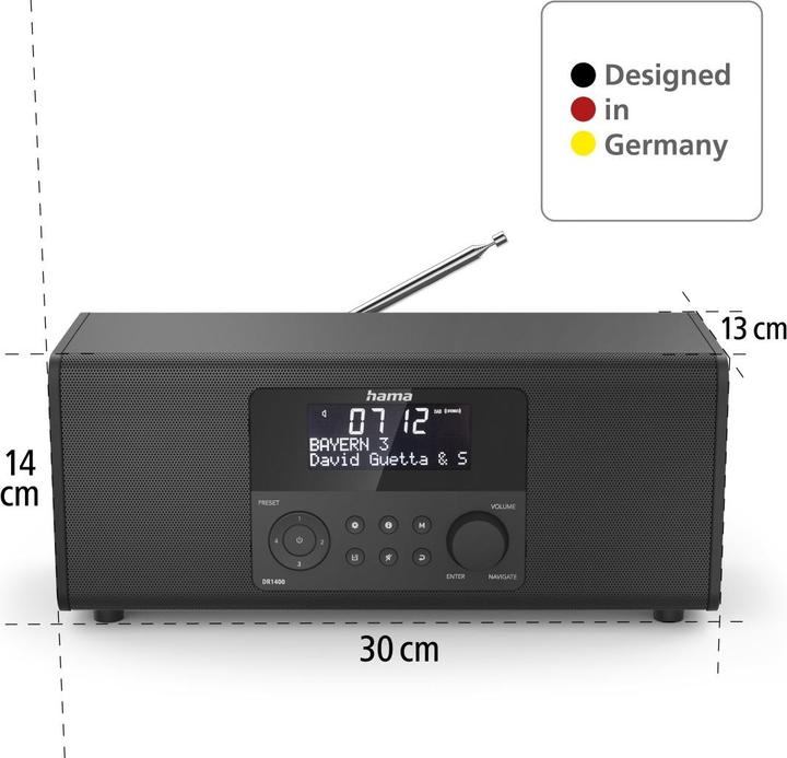 Produktbild Hama DR1400 (DAB+, FM)