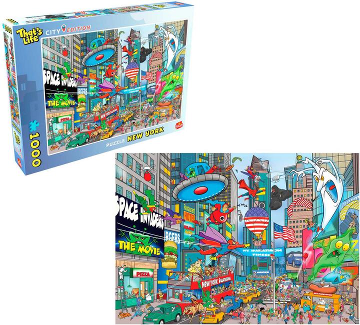 Produktbild Goliath Toys That's Life City Edition Puzzle New York (1000 Teile) (1000 Teile)