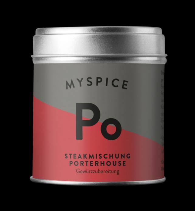 Produktbild Myspice Steakmischung Porterhouse, grob (85 g)