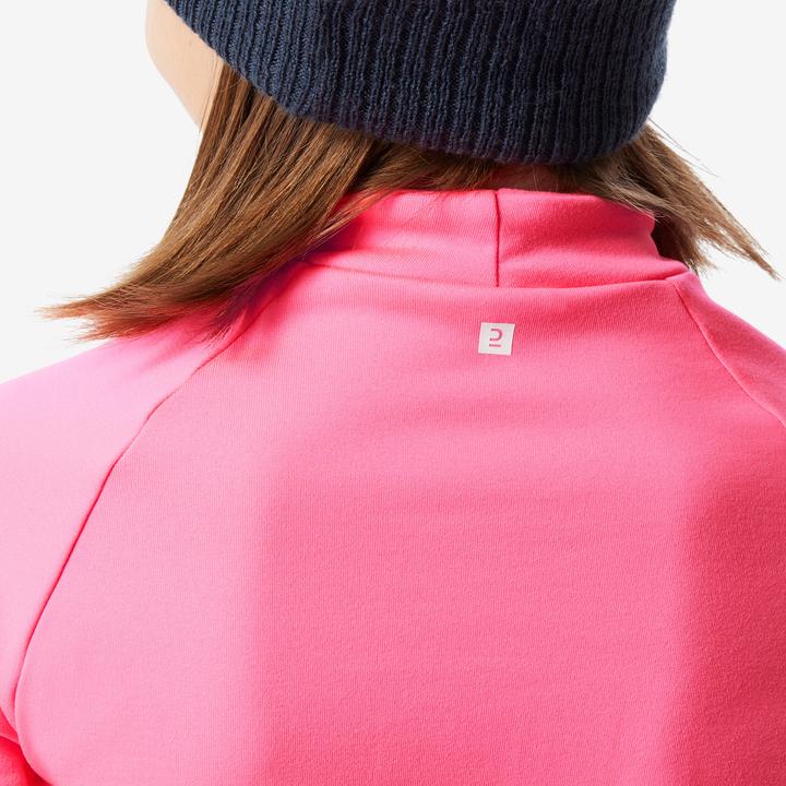 Immagine prodotto Wedze Maglia funzionale da sci per bambini con collo alto - BL 500 rosa neon (152)
