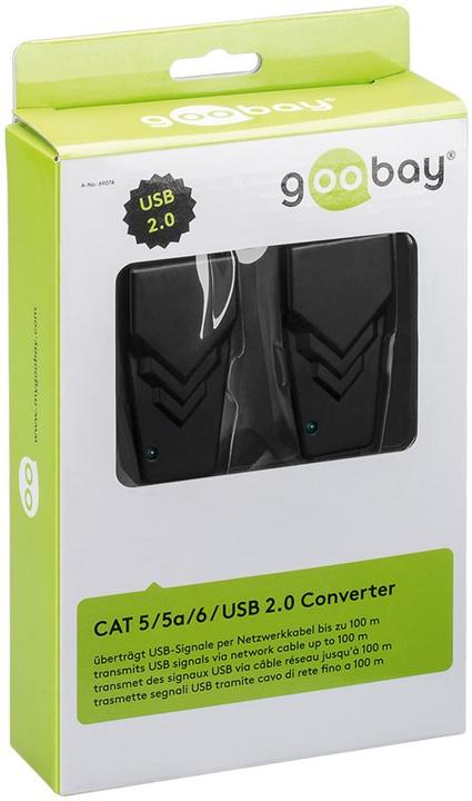 Image du produit Goobay CAT 5/5a/6 / USB (Rallonge CAT)