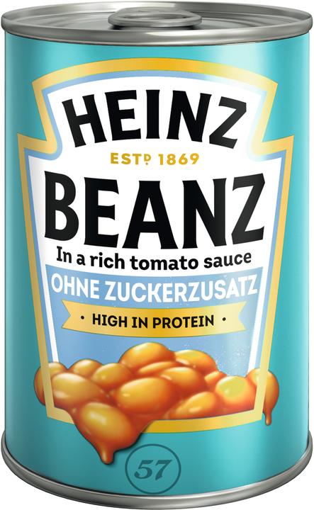 Heinz Baked Beanz ohne Zuckerzusatz 415g (465 g)