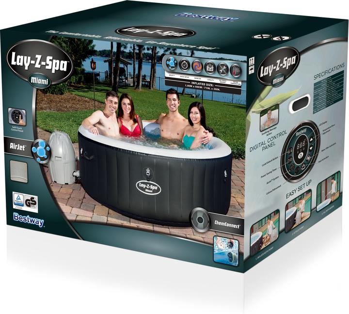 Produktbild Bestway Lay-Z-Spa Miami (2 Pers.)