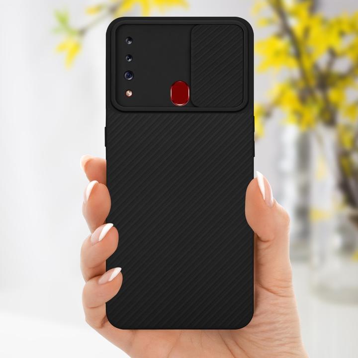 Produktbild Cadorabo Hülle für Samsung Galaxy A20s im TPU mit Kameraschutz LM009 Style (Samsung Galaxy A20s)