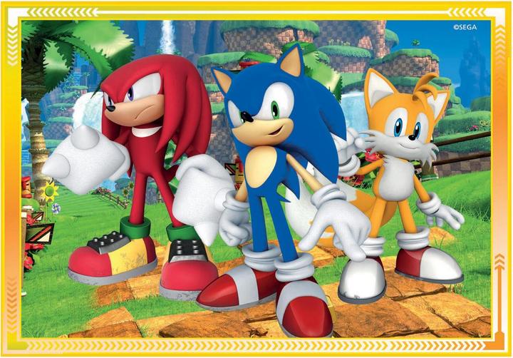 Immagine prodotto Clementoni Puzzle Sonic, 4in1 (24 pezzi)