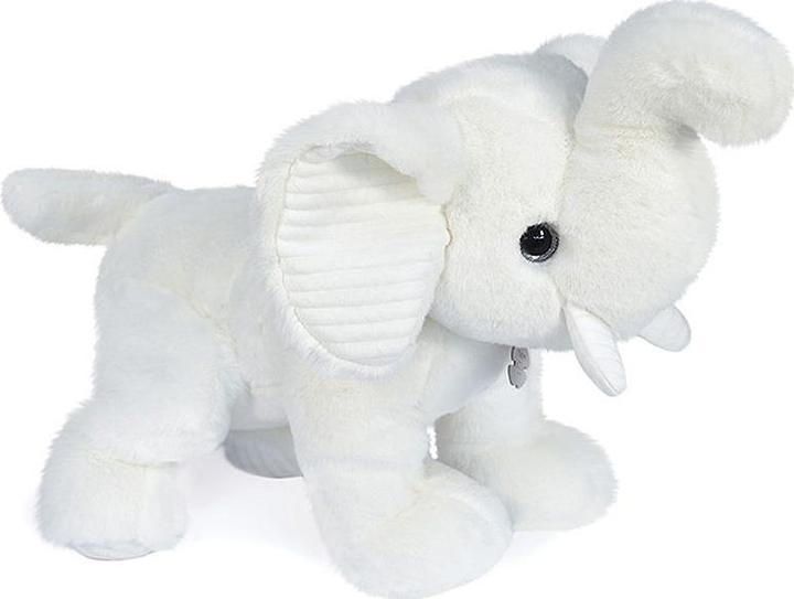 Immagine prodotto Doudou et Compagnie Elefante Preppy Chic, bianco 45cm (40 cm)