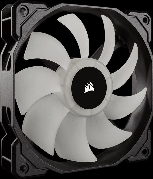 Actual product image Corsair SP120 RGB with controller (120 mm, 3 x)
