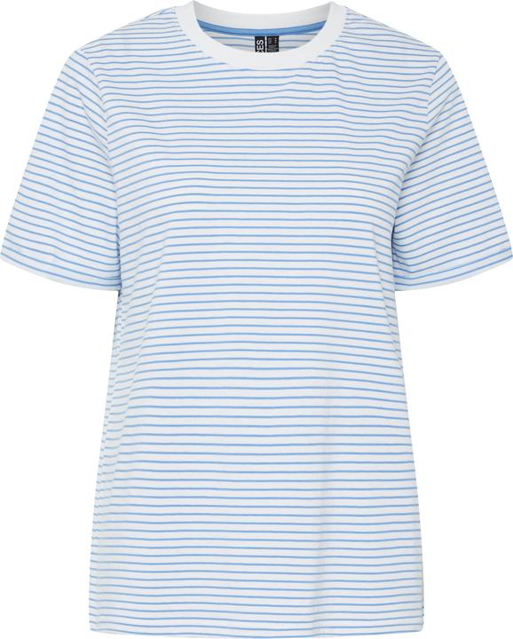 Produktbild Pieces Pcria Ss Fold Up Tee Stripes Noos Bc (XS)