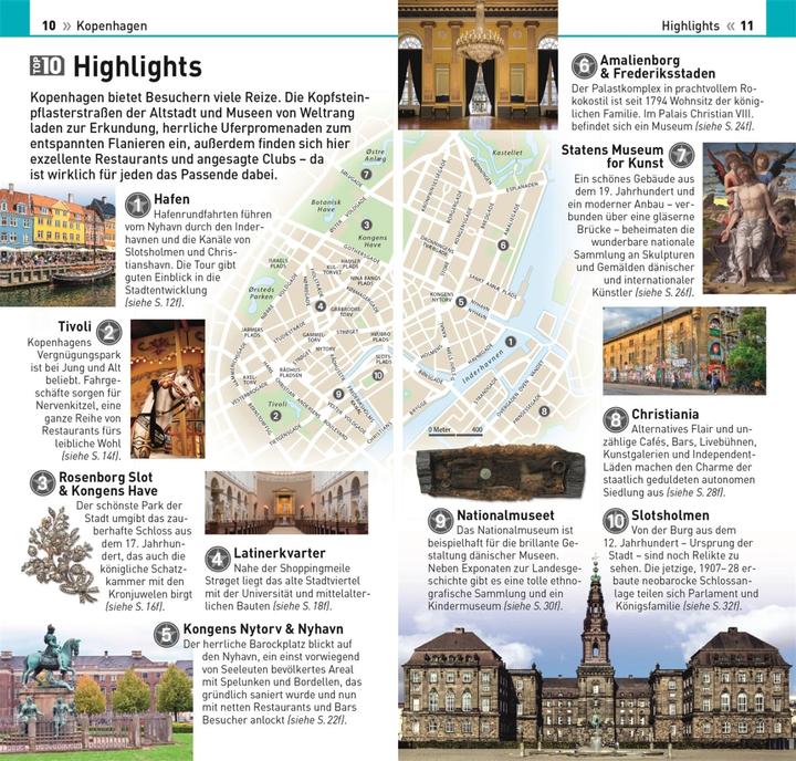 Produktbild TOP10 Reiseführer Kopenhagen (Deutsch, DK Verlag Reise, 2023)