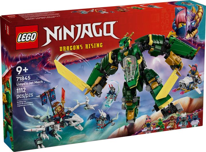 Produktbild LEGO Lloyds Jet-Mech (71845, LEGO Ninjago)