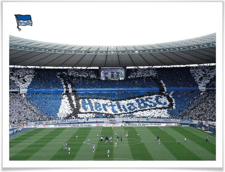 Image du produit Hertha BSC Début du match dans le stade (60 x 50 cm)