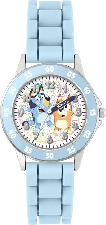 Actual product image Disney Bluey Blue Lernuhr