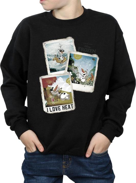 Actual product image Disney Boys Frozen Olaf Polaroid Sweatshirt (152, 158)