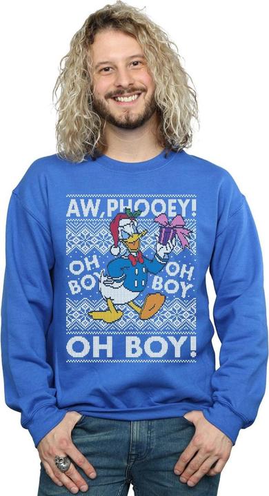 Produktbild Disney Donald Duck Christmas Fair Isle Sweatshirt (S)