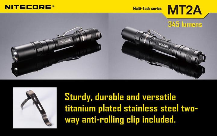 Immagine prodotto Nitecore Mt2a (15.50 cm, 345 lm)