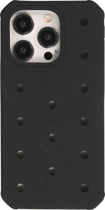 Produktbild PhoneLook Hülle Dicke Silikonhülle mit Löcher für Aufsteck-Sticker (Apple iPhone 15 Pro)