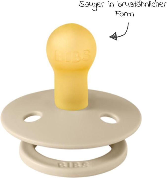 Actual product image Bibs Schnuller Schnuller - Colour 2er Pack - Vanilla / Pine (2 x, from 6 m.)