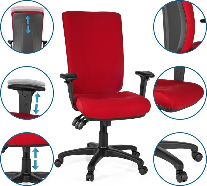 Actual product image Hjh Office ZENIT HIGH